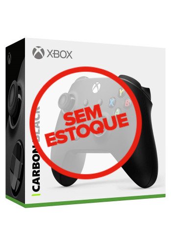 Controle sem fio - Xbox Series e One - Preto